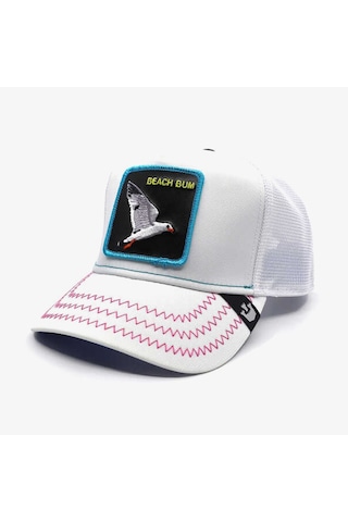 Goorin Bros Beach Bomber Unisex Beyaz Şapka Düz 101-0169 Beyaz