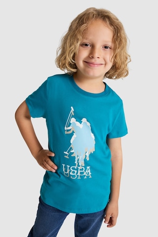 U.S. Polo Assn. Erkek Çocuk Petrol Tişört 50325605-vr102