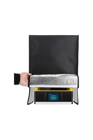 Yuntech01 Fotoğraf Polimerizasyon Makinesi Korumalı Örtü: Işık/gürültü Engeli, Isı Dayanıklı, Hızlı Kurulum & Katlanabilir, Eo Saturn/anycubıc Photon Mono X Vb. Modeller İçin Uyumlu