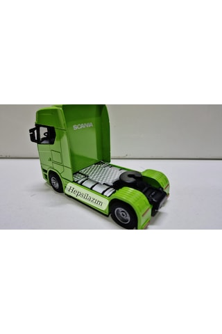 Scania Kafa Oyuncak Tır Taşıyıcı Scania Yeşil