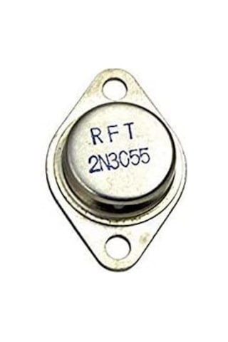 10 Adet Rft 2n3055 Transistör Npn To-3 60v 15a