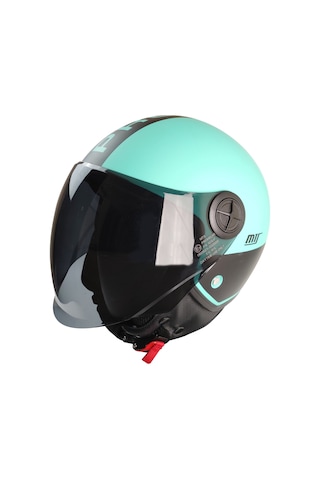 Kask Mts Fx-101 Mat Mint/siyah Çenesiz