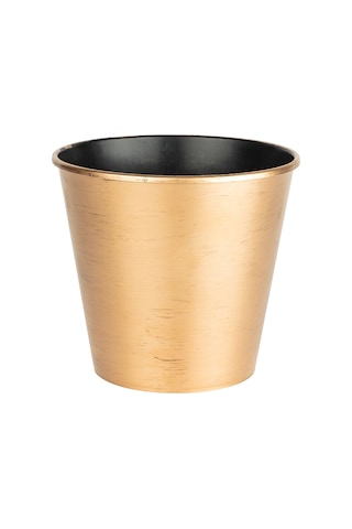 Madame Coco Dior Varaklı Saksı 2.5 Lt 1ksaks016218x18x16cm-gold