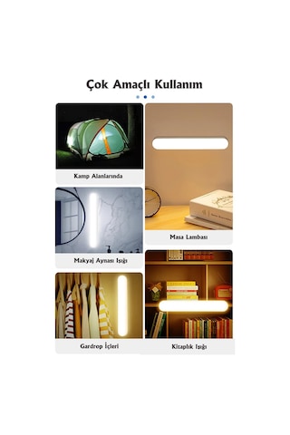 Technosmart Kumandalı Dokunmatik Usbli Taşınabilir Gece Lambası