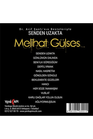 Melihat Gülses - Senden Uzakta Cd