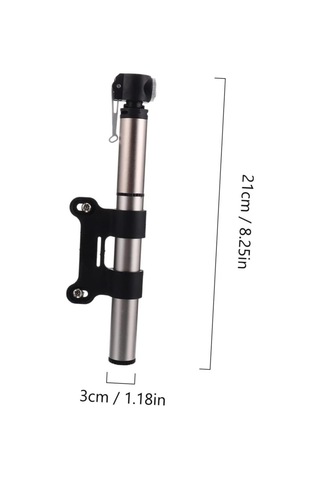 Forte Gt Bisiklet Pompası 120 Psi Gümüş Xbyc 9019