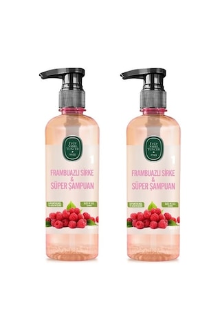 Eyüp Sabri Tuncer Frambuazlı Sirke & Süper Şampuan 2 x 500 ML