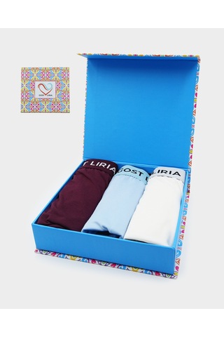Gost Liria -mood Erkek Boxer 3 Lü Paket Çok Renkli Çok Renkli
