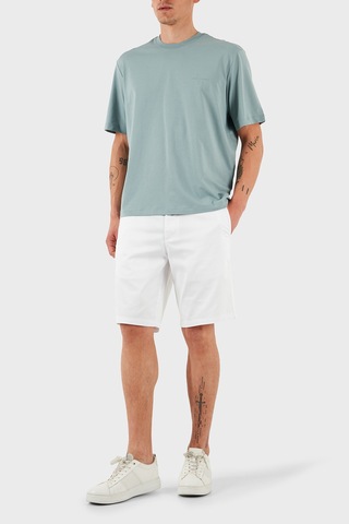 Armani Exchange Erkek Short 8nzs42 Zn1rz 1100 Beyaz Beyaz