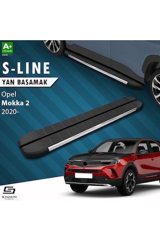 S-dizayn Opel Mokka 2 S-line Krom Yan Basamak 173 Cm 2020 Üzeri