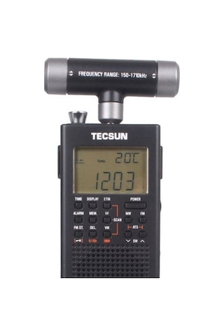 Tecsun PL-360 Fm/Am/Sw/Mw/Lw Portatif Radyo Siyah