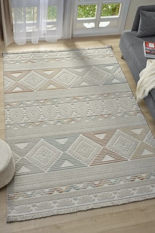 Seyran Halı Ruby 1551 Multi-gri Polyester Yolluk