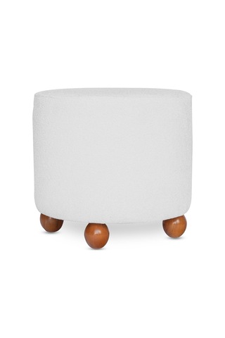 Marshmallow Bohem Puf Beyaz