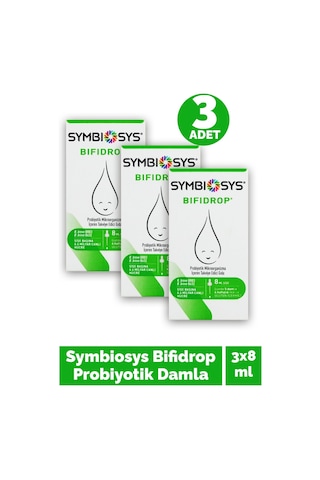 Symbiosys Bifidrop Probiyotik Damla 8 Ml 3 Adet