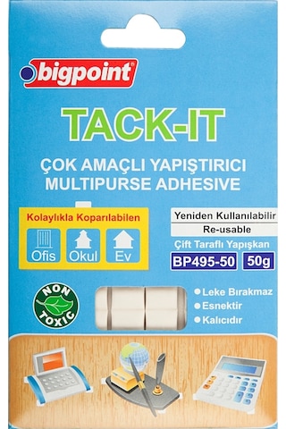Bigpoint Hamur Yapıştırıcı Tack-it 50 Gram 25'li Kutu