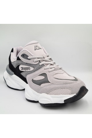 Kappa Puerto Gri Erkek Sneaker Spor Ayakkabı Gri