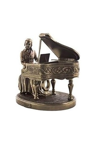 Veronese Design Klasik Besteci Wolfgang Amadeus Mozart Piyanolu