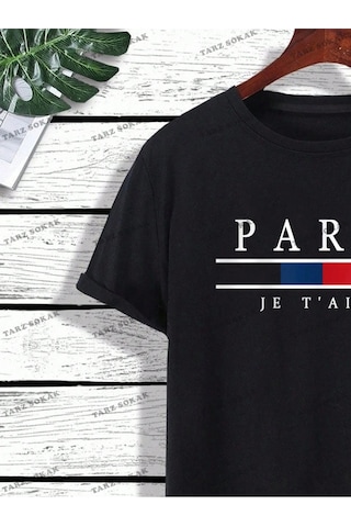 Tarzsokak Homme Erkek Mektup Grafikli Tişört Ve İpli Bel Şort Takım Beyaz