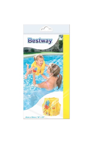 Lssavm Bestway 41 Cm Tropikal 3-6 Yaş Çocuk Can Yeleği 32069