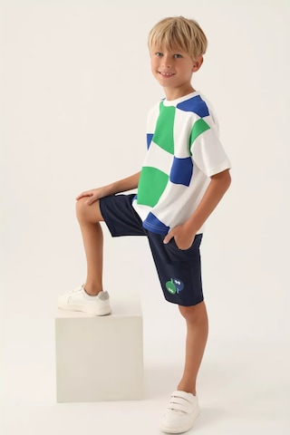 Rolypoly Yazlık Şort Ve Tişört Takımı 209202860 Mavi