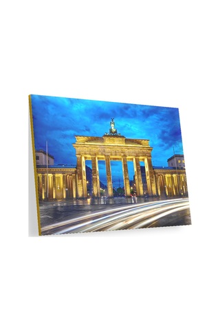 Cakasepetim Berlin Brandenburg Kapısı Ahşap Mdf Tablo