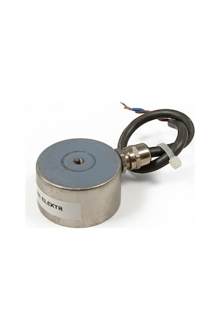 Ø50 27 Mm Elektromıknatıs 24v %100 / 48v %50 Çalışma, Yüksek Tutma Gücü, Endüstriyel Ve Test Sistemleri İçin