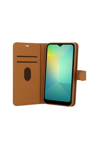 Realme C75 4g Trend S Plus Kapaklı Kılıf - Taba