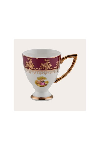 Wınterlıng Porzellan 23067-4 Lady Red 6'lı Kahve Fincanı Çok Renkli
