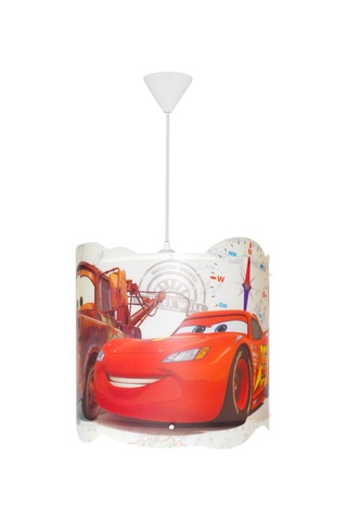 Ykc Pixar Cars Çocuk Odası Dekoratif Tavan Lambası Sarkıt-Lisansl