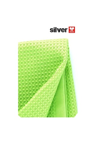 Silver Home Mikrofiber Dekoratif Cam Bezi Yeşil 5'li