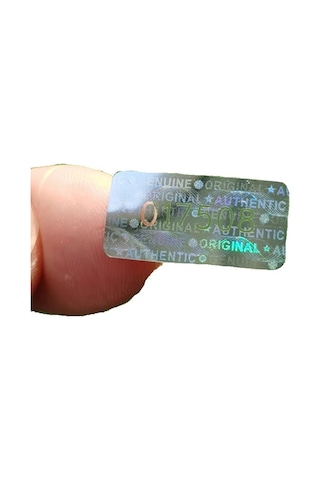 98 Adet 1X2Cm Hologramlı Garanti Etiketi Seri Numaralı (543828848)