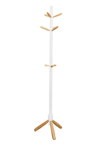 Handy Mate Valencia Döner Kollu Masif Askılık-beyaz-naturel 46x176x46 Cm Gxyxd Diğer