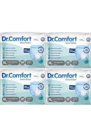 Dr.comfort Hasta Bezi Yetişkin Emici Külot Ekstra Büyük Xl 120adt XL