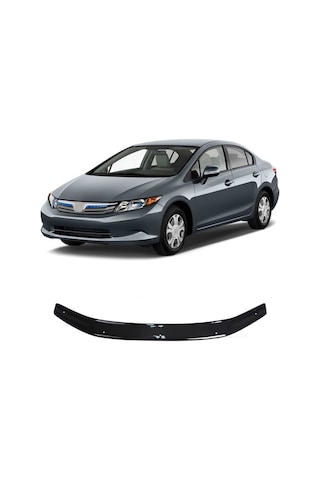 Honda Civic Uyumlu 2012-2015 Abs Kaput Rüzgarlığı