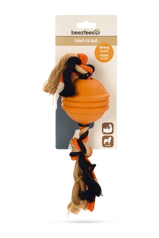 Beeztees İpli Turuncu Top Köpek Oyuncak 31,8x7,9x7,9 Cm