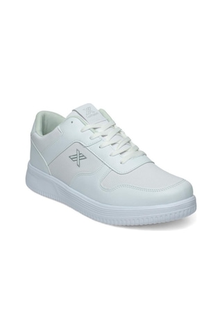 Luttoon 4027-26 Cilt Deri Anatomik Erkek Sneaker Beyaz