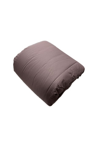 Clasy %100 Pamuk Ranforce Tek Kişilik Yorgan Çift Taraflı Kahve-kapuçino Düz Desen Cappucino