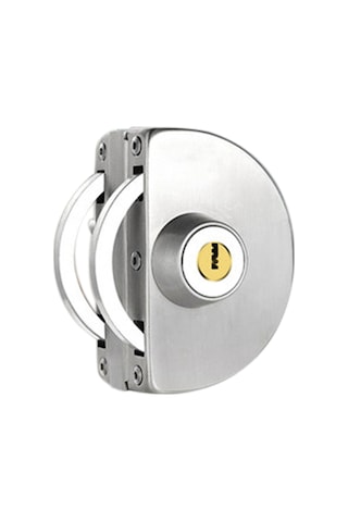 Nayomiglow Cam Vitrin/vitrin Kilitleri Paslanmaz Çelik Çift Kapı Delmeye Gerek Yok 2 Anahtarlı Kolay Kurulumlu Ev Aleti