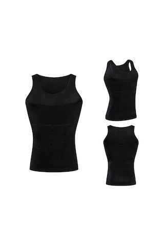 Mistirik Torenova Model Spor Korse Atlet Yağ Eriten Karın Kası Çıkaran Atlet Korse Siyah Renk Siyah