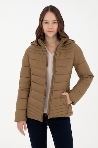 U.s. Polo Assn. Kadın Haki Mont 50289548-vr027 Haki