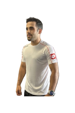 Lotto Joe Tee Ant Pl Beyaz Erkek T-shirt R8928 Beyaz
