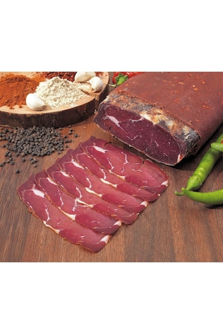 Karaca Yöresel Sırt Çemensiz Pastırma 1 KG