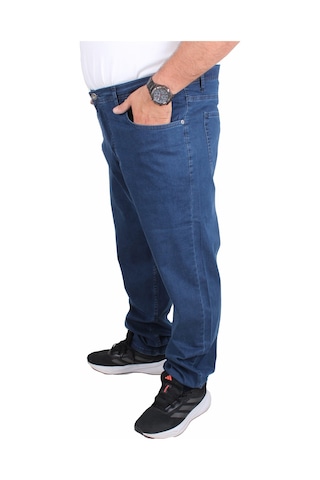 Moc Grande Mocgrande Büyük Beden Kot Pantolon Power Lycra Comero 11914 Mavı Mavi