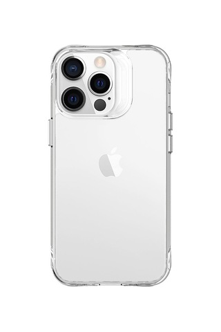 Zeyline Apple Uyumlu iPhone 13 Pro Max Zore Şeffaf Ultra İnce Airbag Tasarımlı Okka Kapak-renksiz