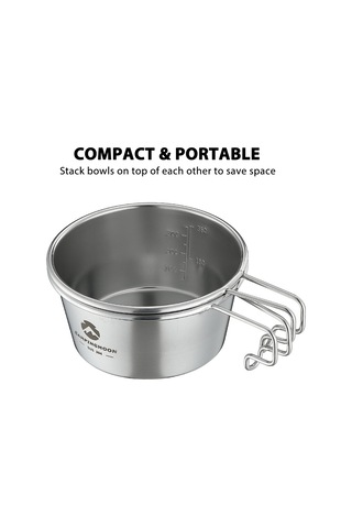 Xiyyadms Kamping Ve Outdoor Piknik İçin 304 Paslanmaz Çelik Büyük Boy 450ml S360 Kupa Çok Renkli