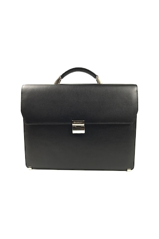 Hakiki Deri Evrak Çantası-131641 Siyah