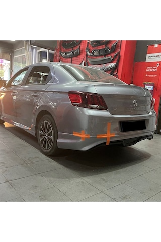 Peugeot 301 Custom Arka Ek Boyasız Plastik