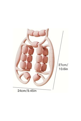 18 Tekerlekli Bacak Masaj Aleti 4741 Açık Mavi