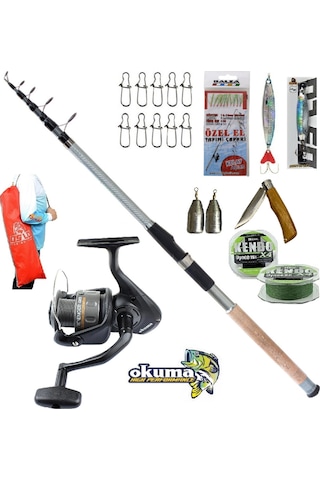 Revenger Rv-40 Remixon Carbo-x 300cm 60-120gr Tele Spin Olta Takımı Seti