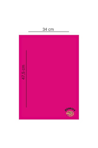 35x50 Cm Pembe Renk Mukavva Kartonu 5 Adet